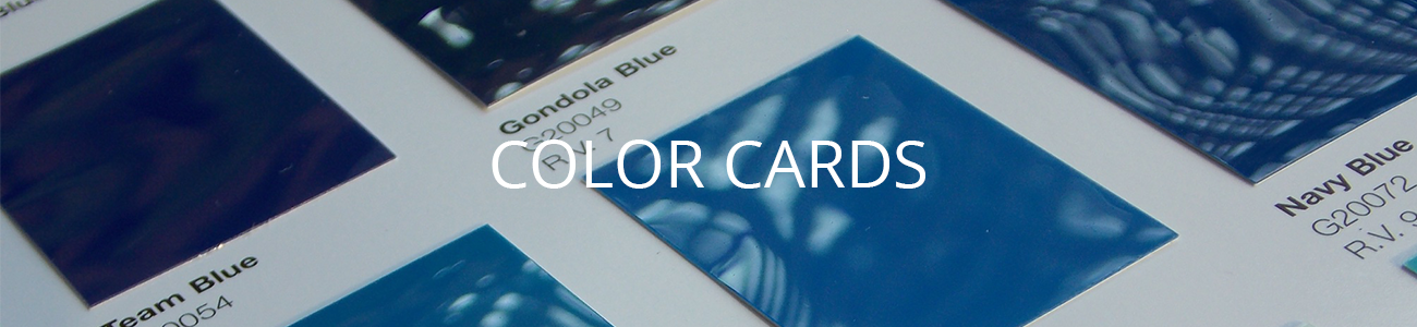 Color cards and accurate paint color sample solutions